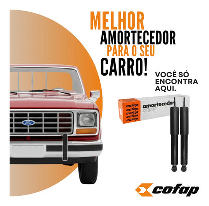Par Amortecedor Traseiro F1000 1979 A 1990 Cofap