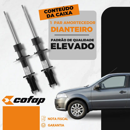 Par Amortecedor Cofap Dianteiro Strada 2001 A 2020
