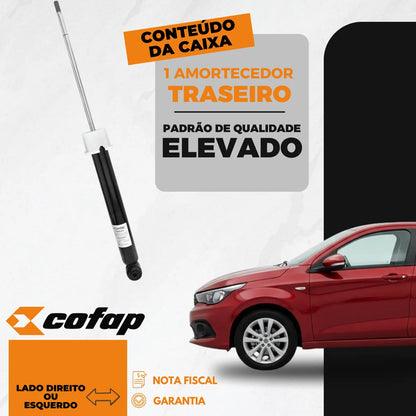 Amortecedor Traseiro Argo 1.0 1.3 1.8 Original Cofap