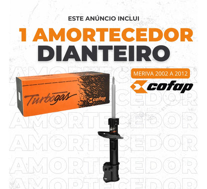 Amortecedor Diant Esq Chevrolet  Meriva 02/12 Gp30381 Cofap