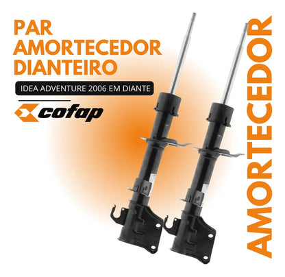 Par Amortecedor Dianteiro Fiat Idea Adventure Original Cofap