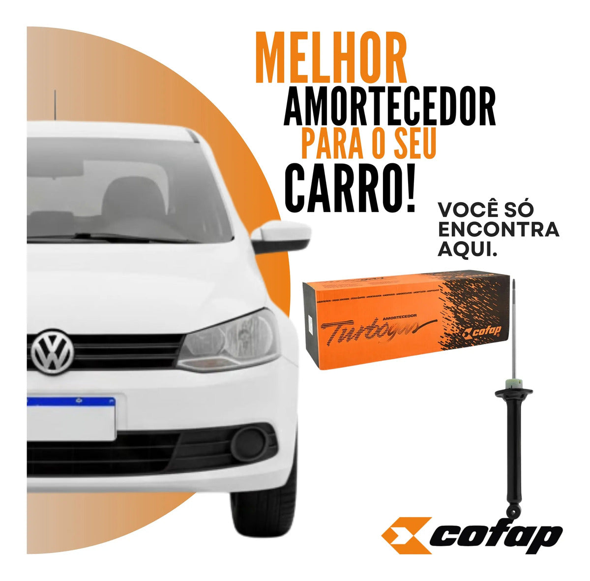 Amortecedor Traseiro Cofap Gol G5 A G7 2008 Em Diante