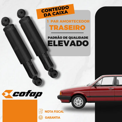 Par Amortecedor Traseiro Passat 1974 Até 1988 Original Cofap