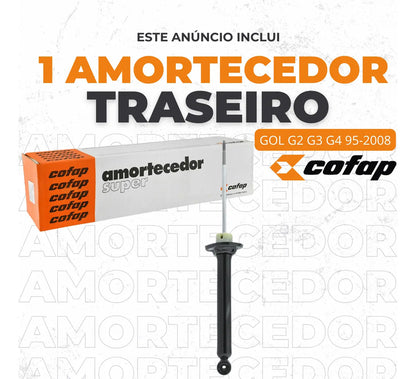 Amortecedor Traseiro Vw Gol Parati G2 G3 G4 Cofap '