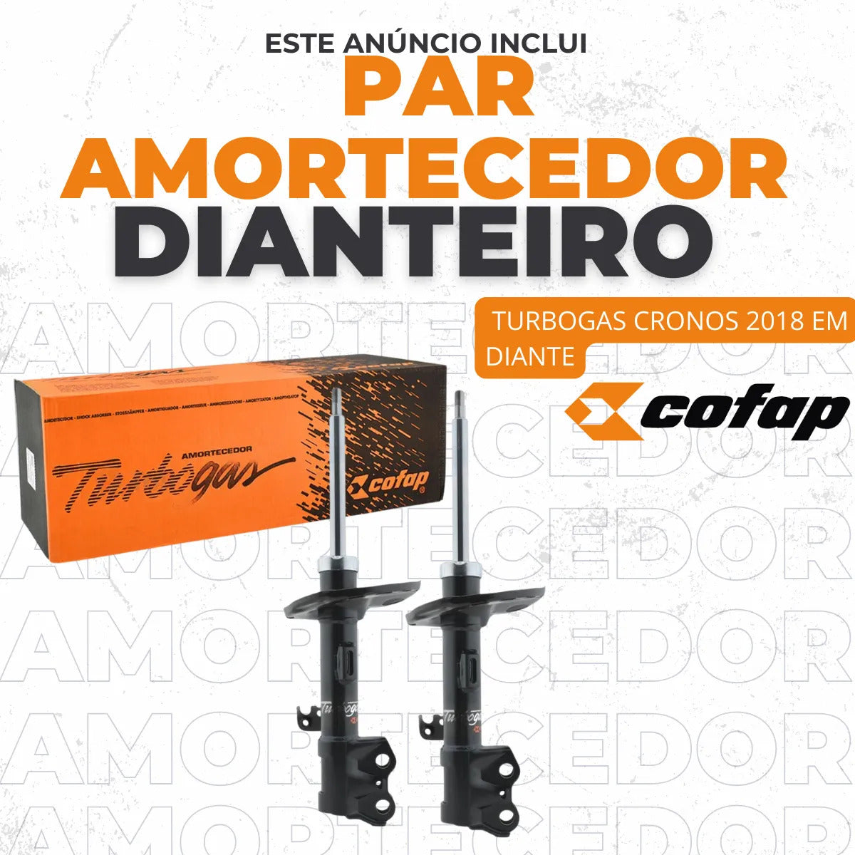 Par Amortecedor Cronos 2018 A 2022 Cofap Gp33297