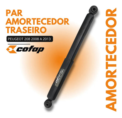 Par Amortecedor Traseiro Original Cofap Peugeot 208 2008