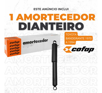 Amortecedor Dianteiro Bandeirante 1970 A 1994 Cofap