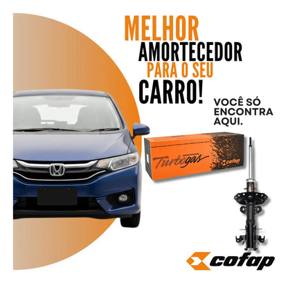 Amortecedor Dianteiro Fit City 2009 2010 2011 2012 13 Cofap
