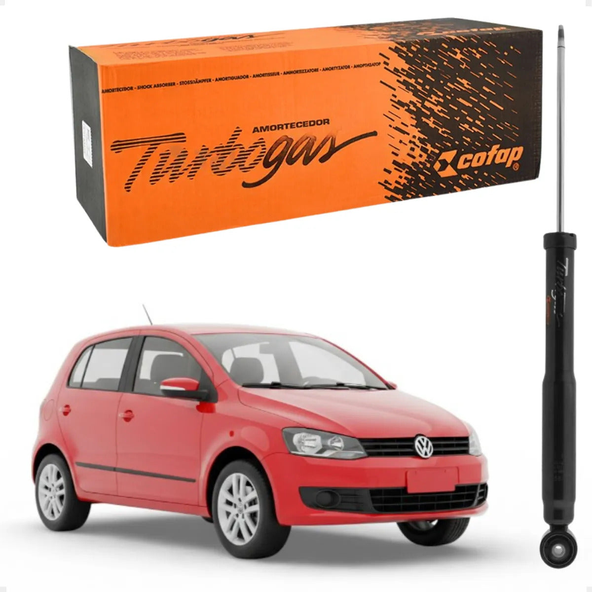 Amortecedor Traseiro Original Cofap Fox 2009 10 11 Em Diante