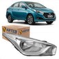 Farol Moldura Metalizada Hb20 Hb20s 2012 A 2019 Arteb