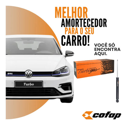 Amortecedor Traseiro Jetta 250 Tsi 2019 Em Diante Cofap