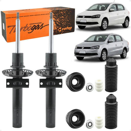 Kit 2 Amortecedor Dianteiro Gol Voyage G5 G6 Cofap + Coxin