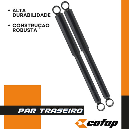 Par Amortecedor Traseiro Cofap Turbogás Toyota Hilux Picape