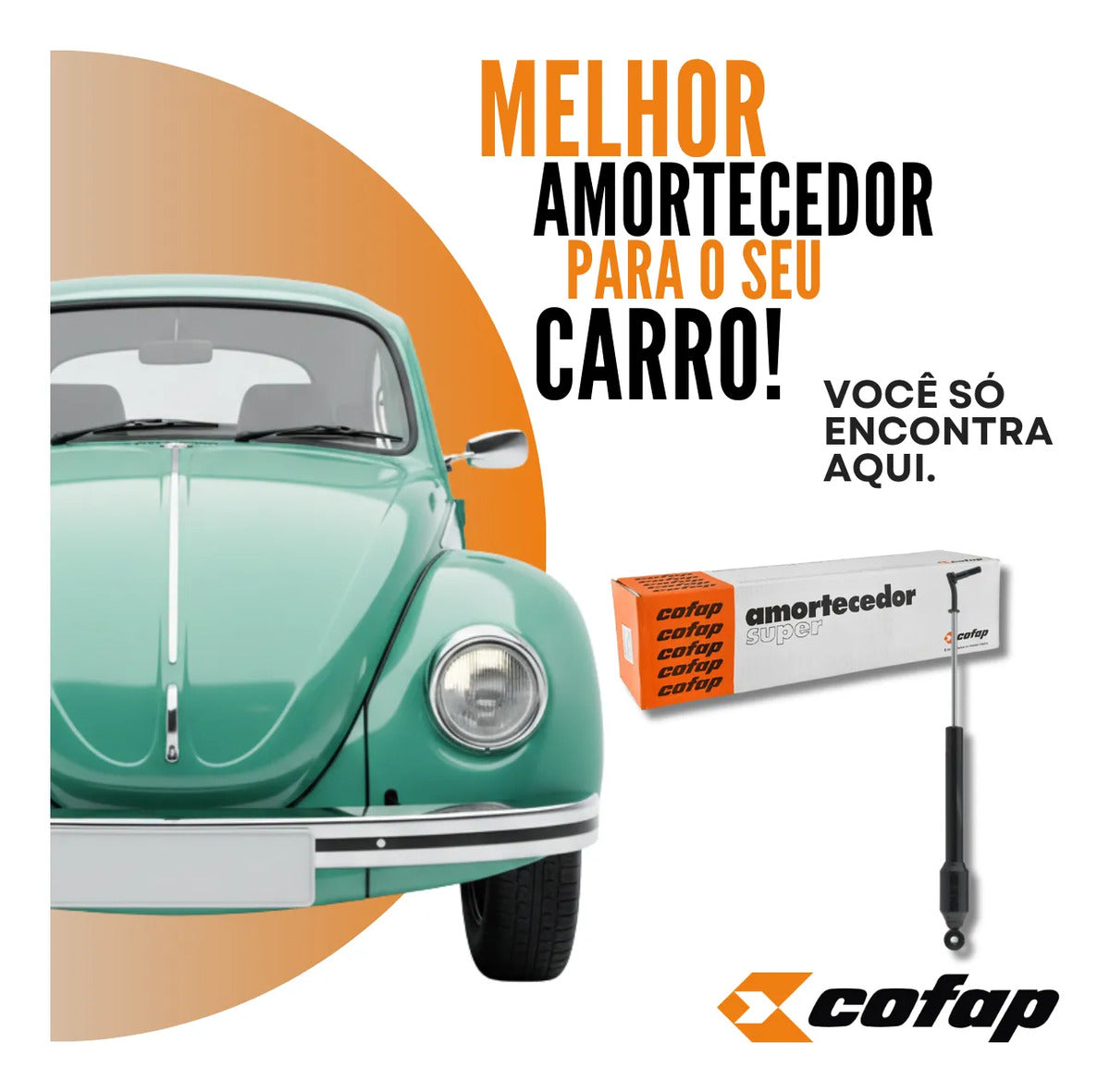 Amortecedor Caixa De Direção Variant 1969 A 1977- Cofap