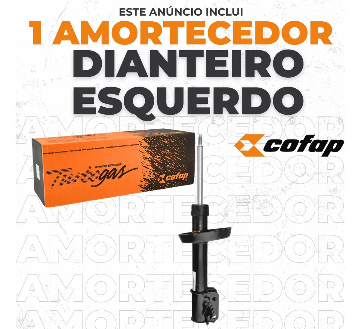 Amortecedor Esquerdo Dianteiro Gm Vectra 1996 A 2005 Cofap