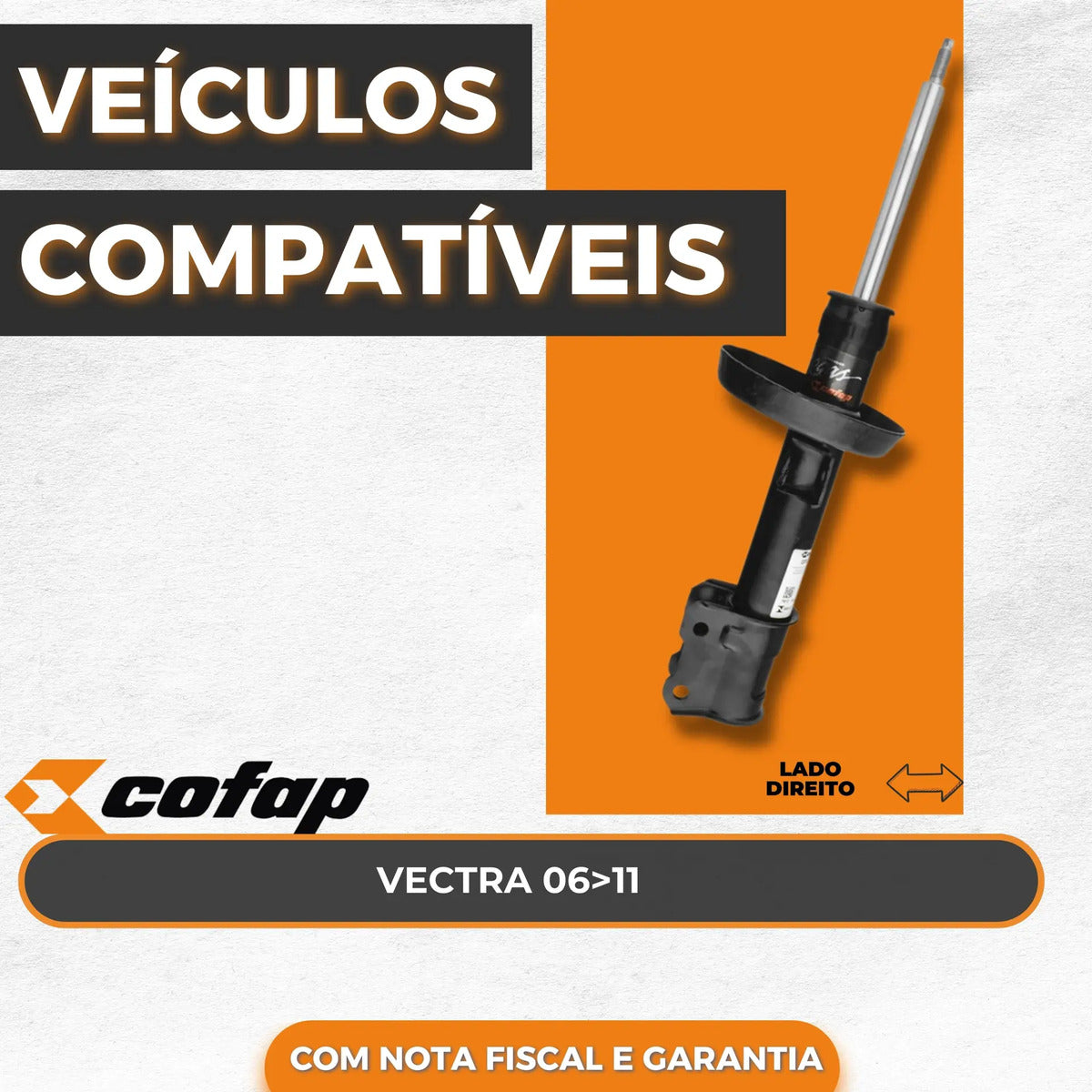 Amortecedor Dianteiro Direito Vectra 06 - 11 Cofap Gp32606