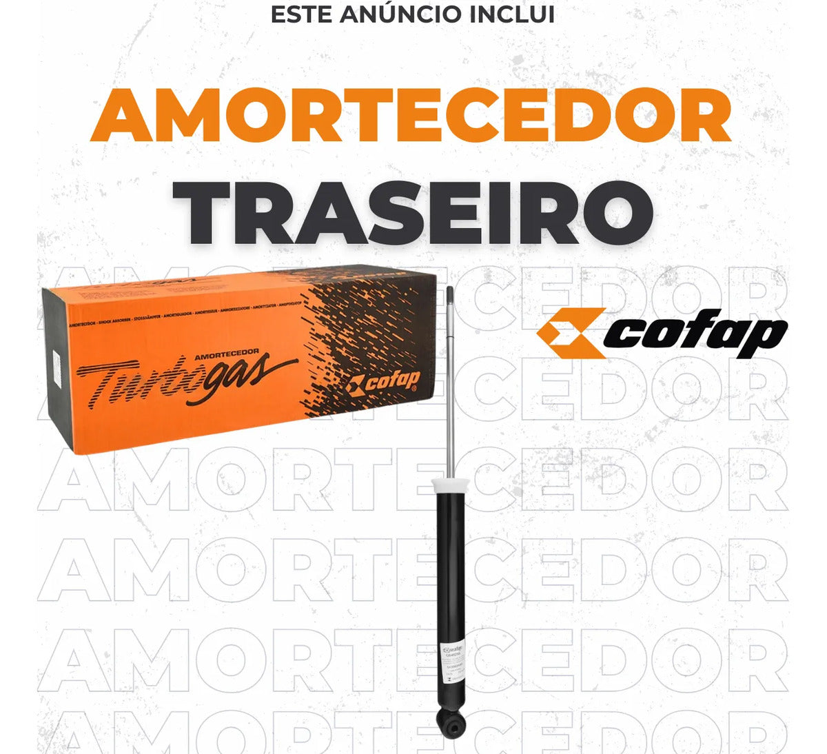 Amortecedor Traseiro Fiat Mobi Way 2016/.. Cofap