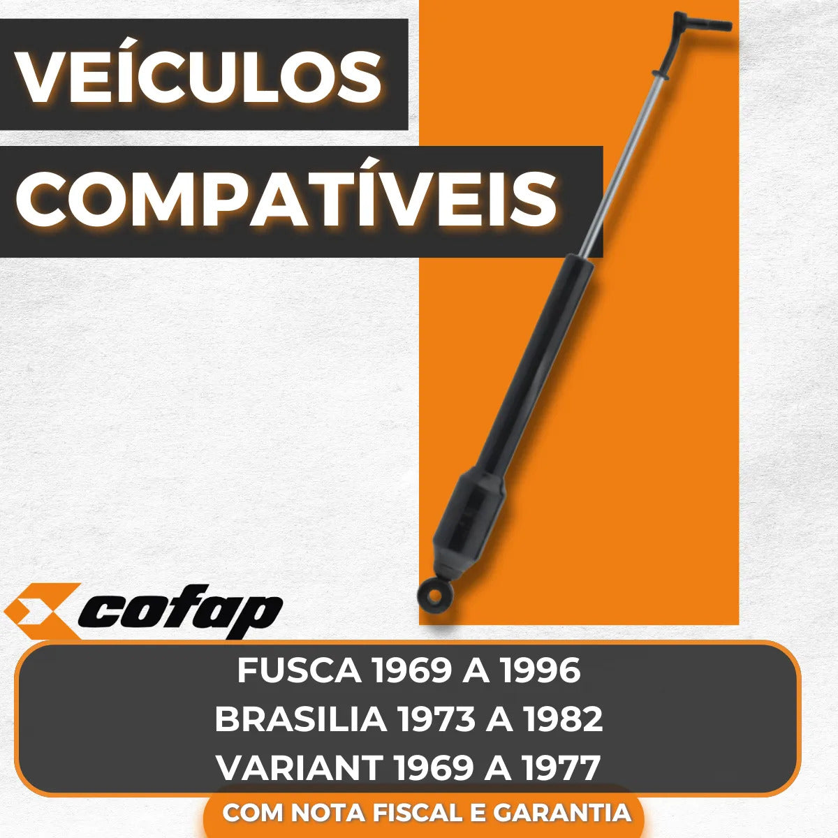 Amortecedor Caixa De Direção Brasilia 1973 A 1982 - Cofap