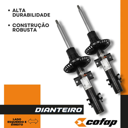 Par Amortecedor Dianteiro Cofap Vw Up 2015 2016 2017 2018 19