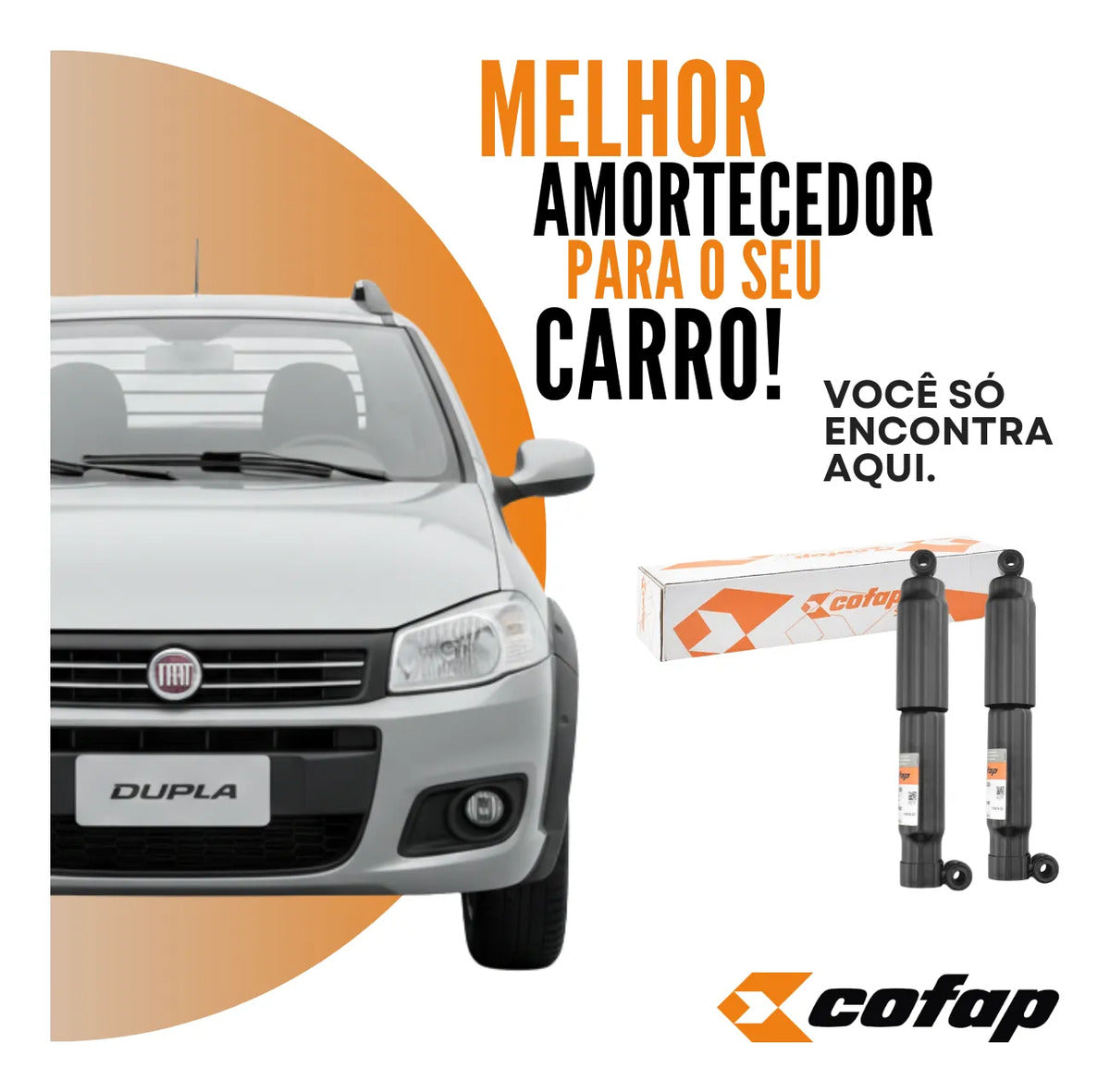 Par Amortecedor Traseiro Spa Strada 1999 A 2020 - Cofap