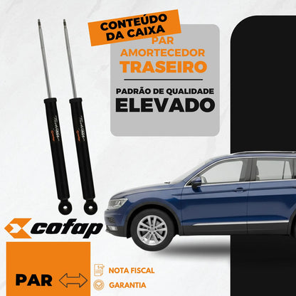 Par Amortecedor Traseiro Tiguan 2010 A 2017 Cofap Gb48269