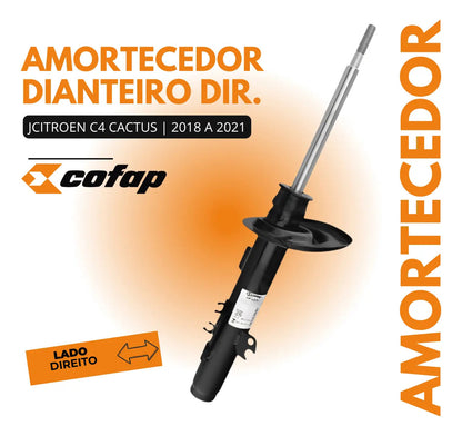 Amortecedor Dianteiro Direito Cofap C4 Cactus 2018 Até 2024