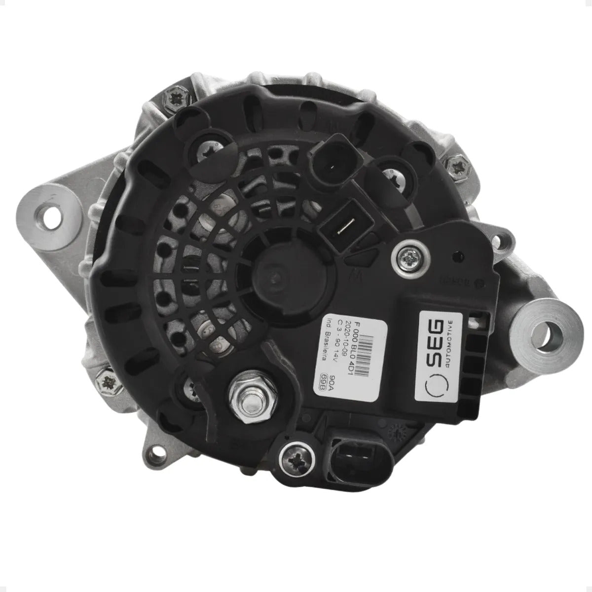 Alternador Vw Worker 13180 15180 17220 90a 12v Com Polia 8pk