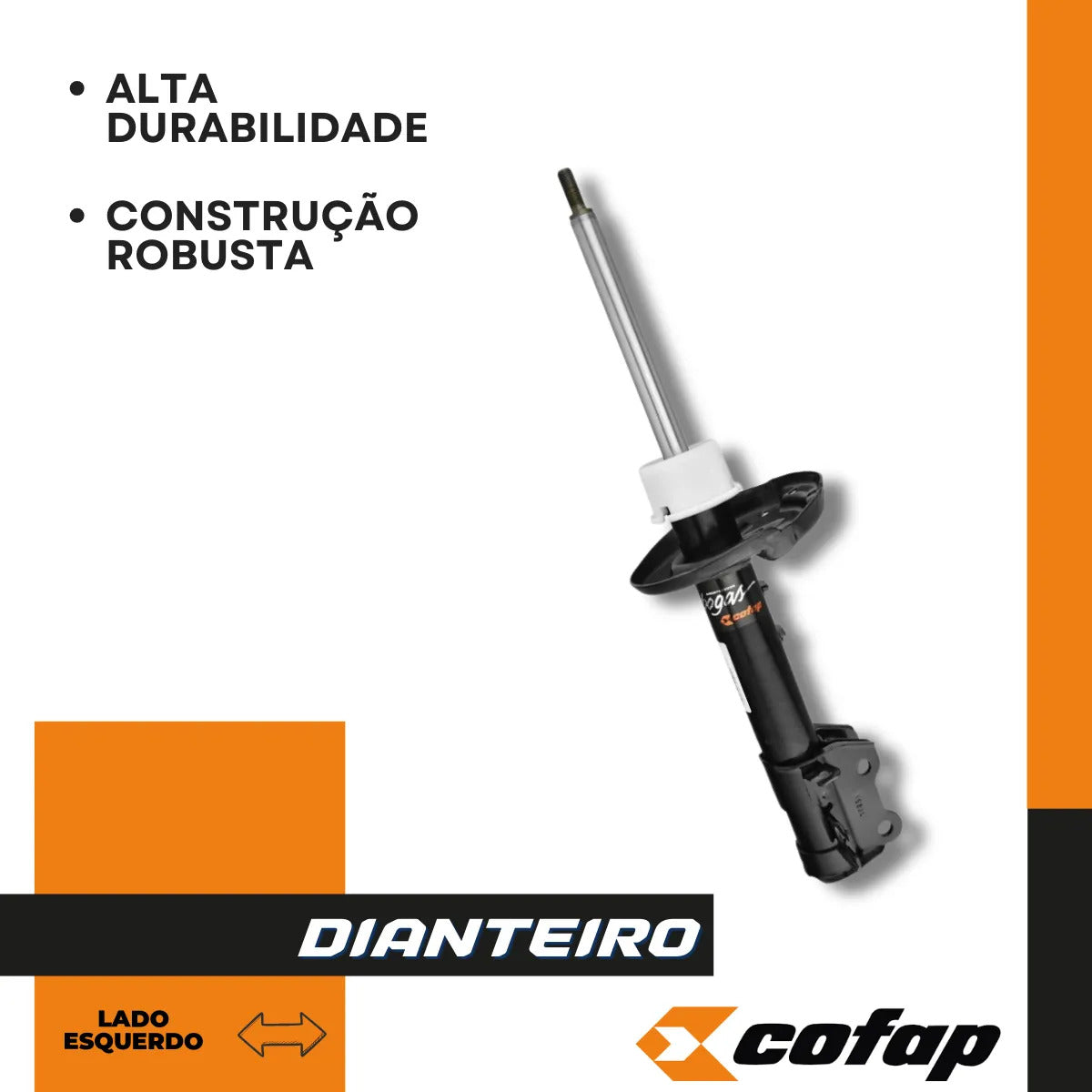 Amortecedor Dianteiro Esquerdo Argo 2017 Cofap Gp33267