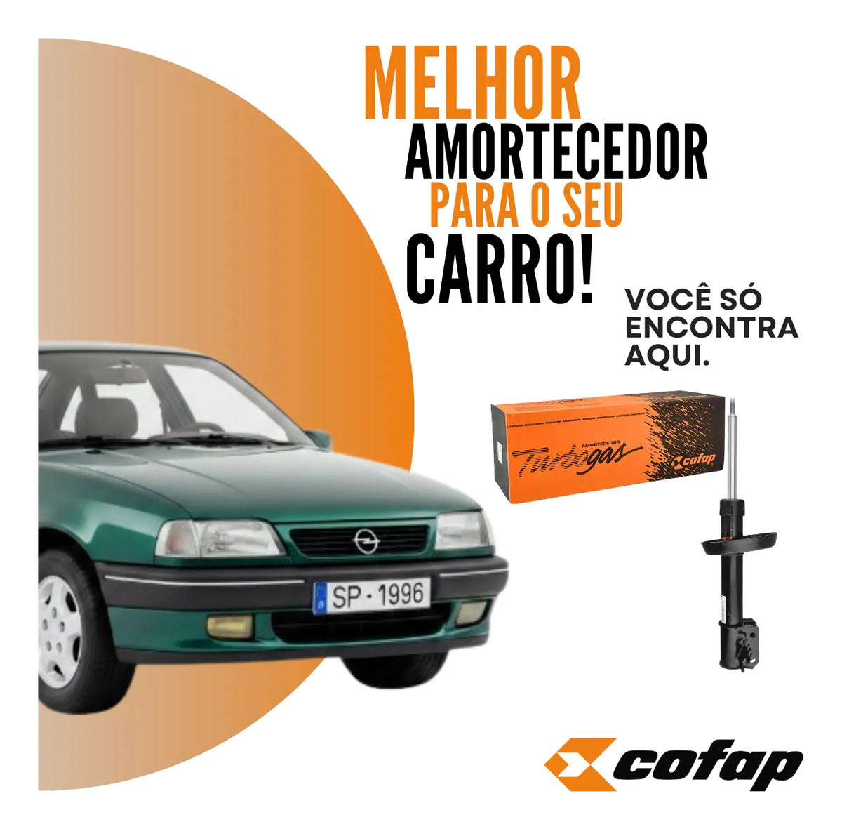 Amortecedor Direito Dianteiro Gm Vectra 1996 A 2005 Cofap