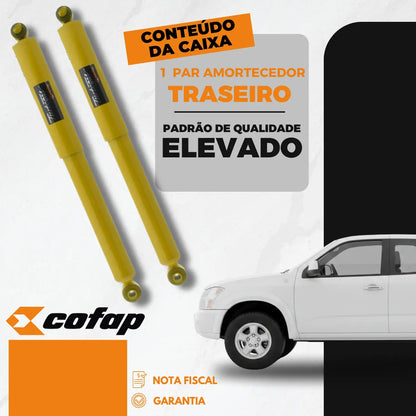 Par Amortecedor Traseiro Cofap Gm S10 2.8 12v 2010