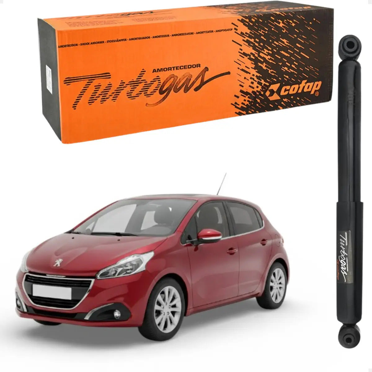 Amortecedor Traseiro Original Cofap Peugeot 208 2008