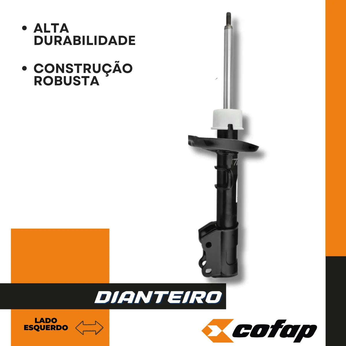 Amortecedor Esquerdo Cronos 2018 A 2022 Cofap Gp33297