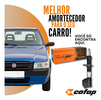 Amortecedor Dianteiro Uno Economy 1.0 2009 A 2013 Cofap