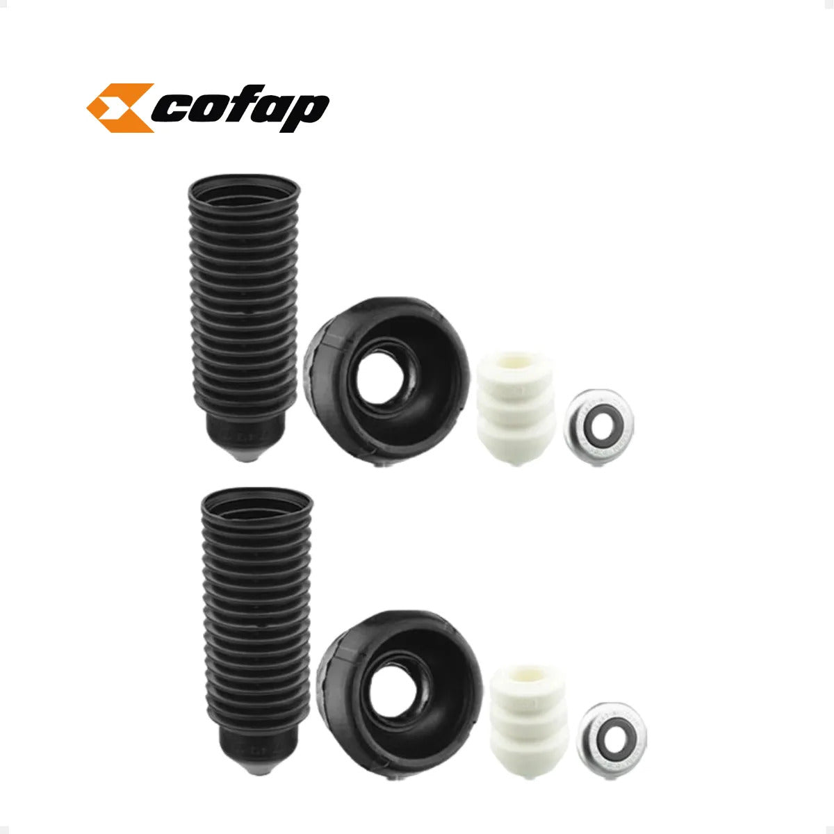 Kit 2 Amortecedor Coxin Dianteiro Gol G5 Rallye Track Cofap