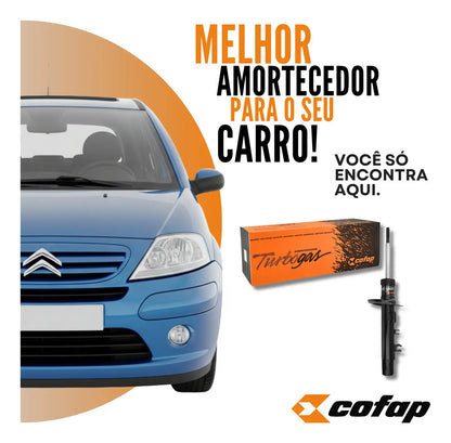 Amortecedor Dianteiro Citroen C3 03 A 2012 Cofap Lado Esquer