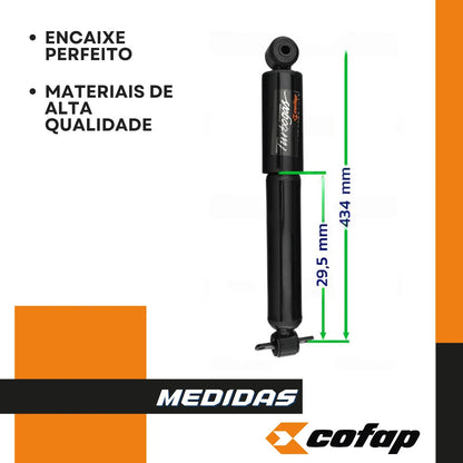 Par Amortecedor Dianteiro Original Cofap S-10 4x2 95 A 1999