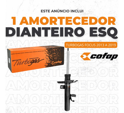 Amortecedor Dianteiro Esquerdo Focus 2013 A 2019 - Cofap