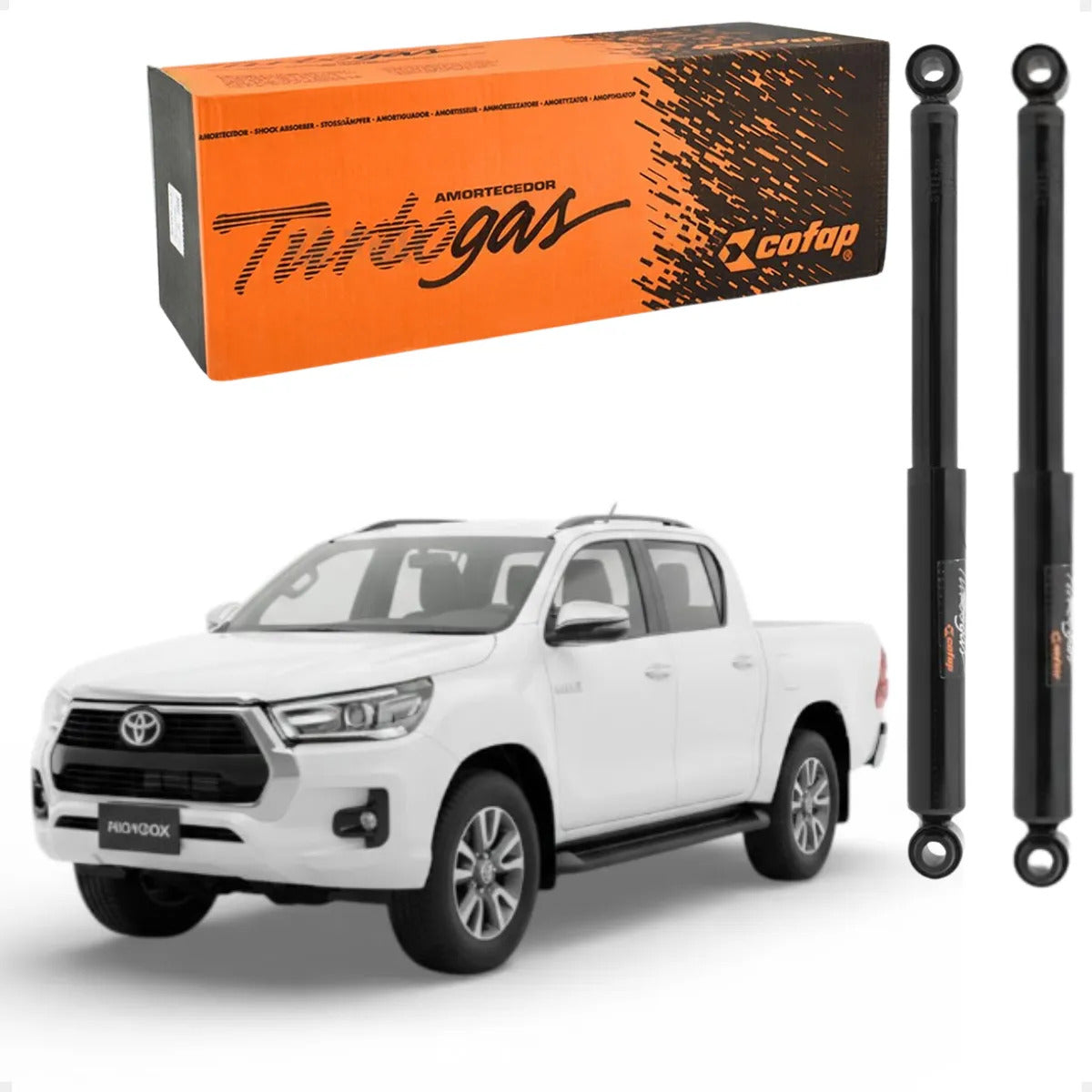 Par Amortecedores Traseiro Hilux 2.8 16v 2018/2021 Cofap
