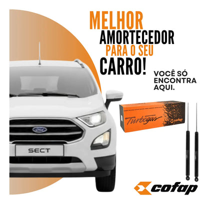 Par Amortecedor Traseiro Ecosport 2013 2014 Original Cofap