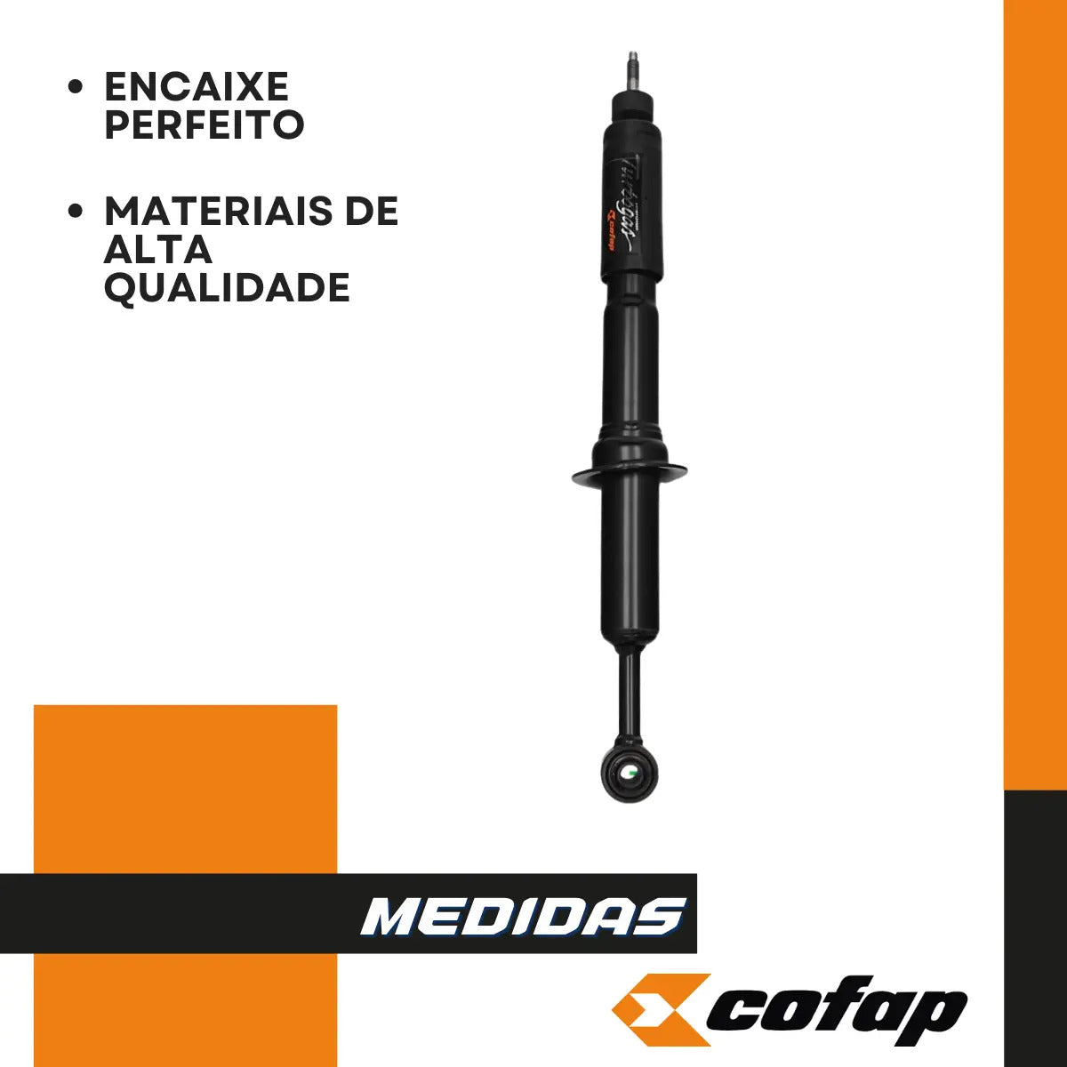 Par Amortecedor Dianteiro Hilux Sw4 2011 2012 Cofap Turbogas