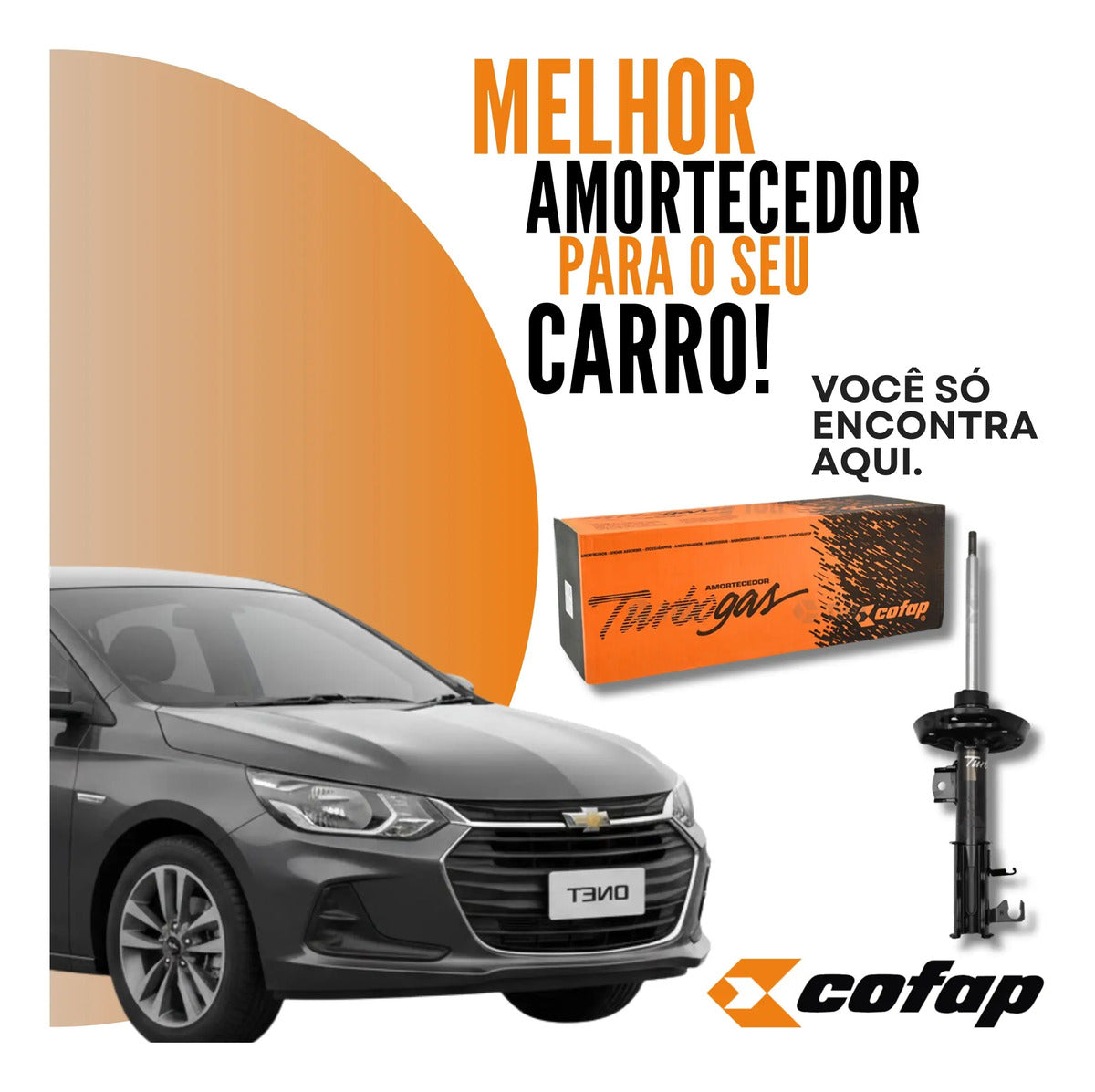 Amortecedor Dianteiro Direito Onix 2020 Cofap Gp30626