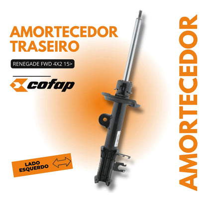 Amortecedor Traseiro Esquerd Renegade 4x2 2015 Cofap Gp33226