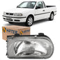 Farol Vw Gol Parati Saveiro G2 1995/2001 Máscar Cinza Arteb