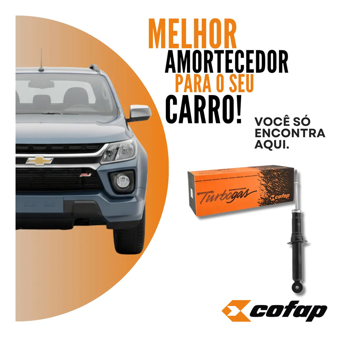 Amortecedor Dianteiro S10 4x4 2021 2022 Cofap Original