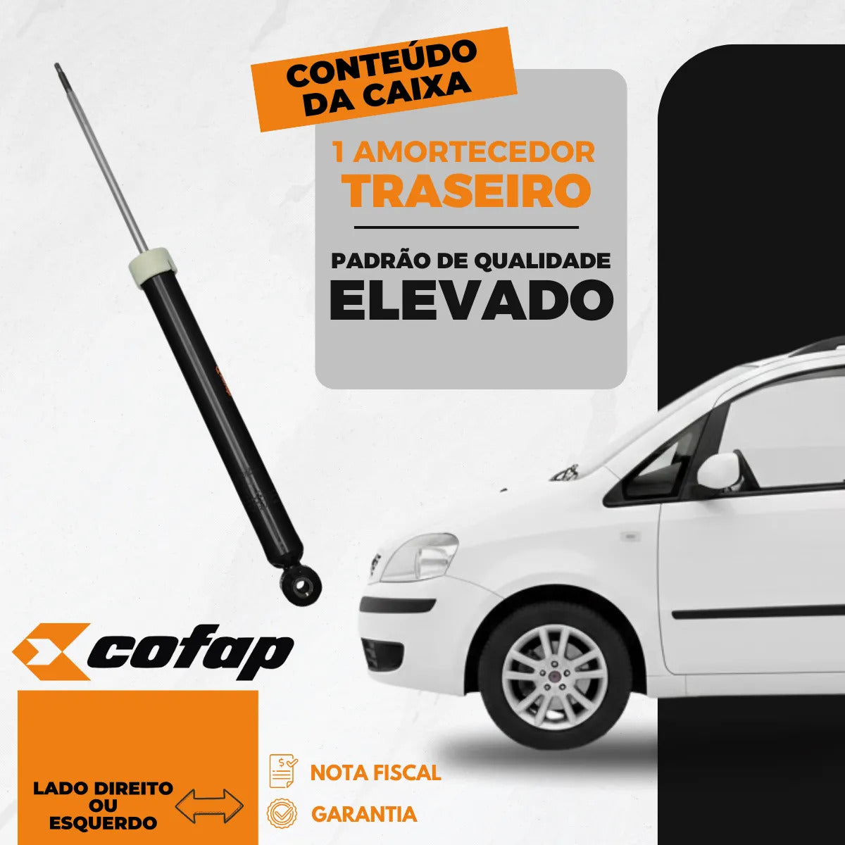 Amortecedor Original Cofap Idea 2005 A 2016 Exceto Adv