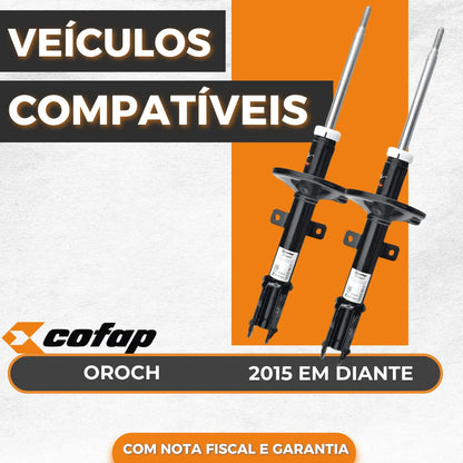 Par Amortecedor Dianteiro Oroch 2015/.. Cofap