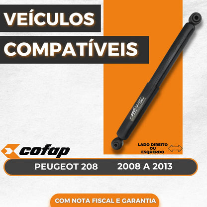 Amortecedor Traseiro Original Cofap Peugeot 208 2008