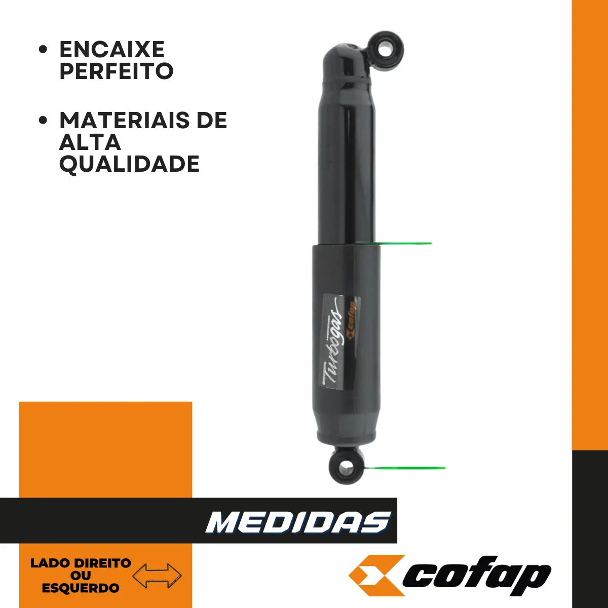 Amortecedor Traseiro Fiat Strada Gl12380  Original Cofap