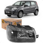 Farol Uno Fiorino 2004 A 2013 Máscar Negra Pisca Preto Arteb