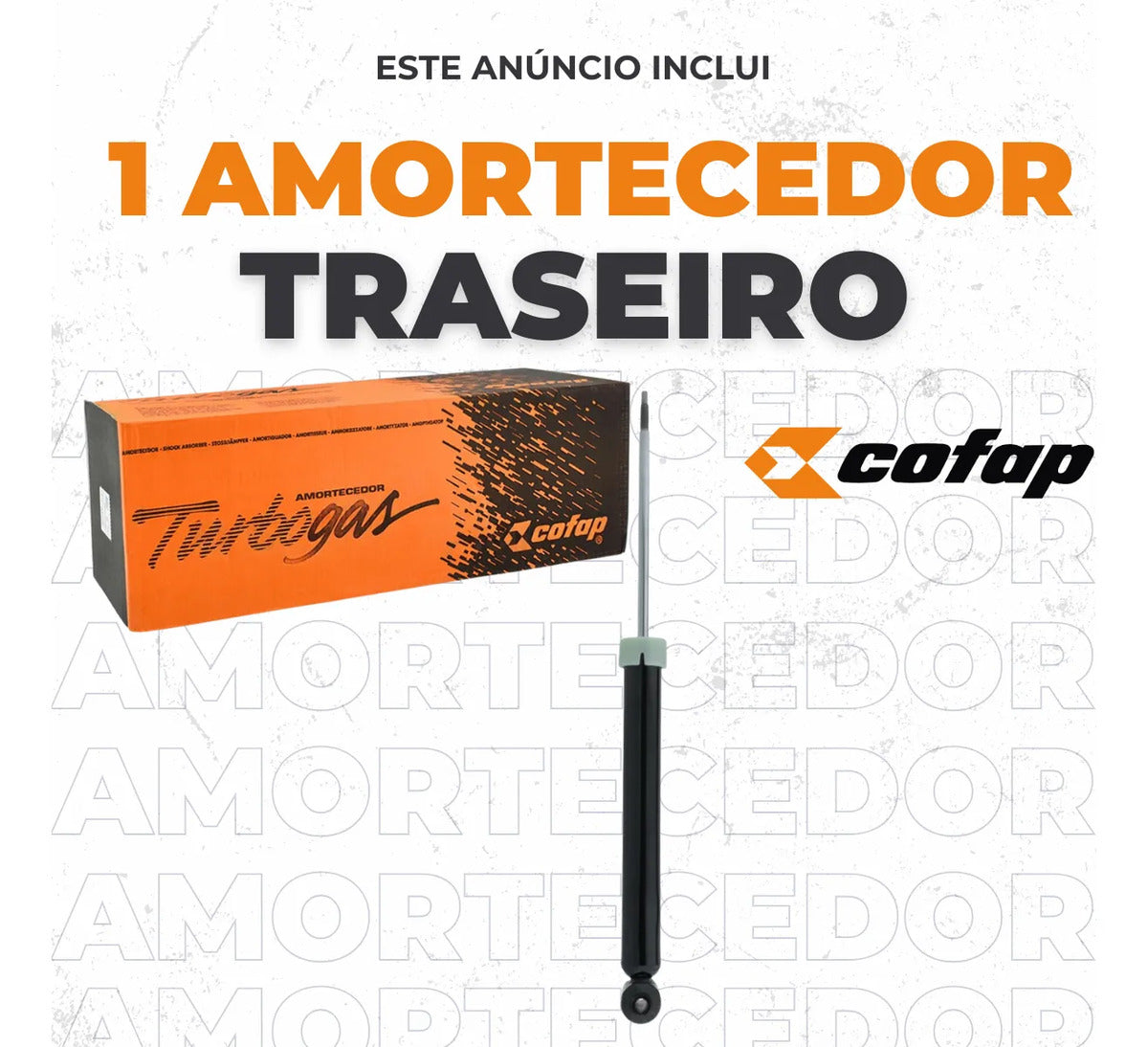 Amortecedor Traseiro Grand Siena 2013 Original Cofap